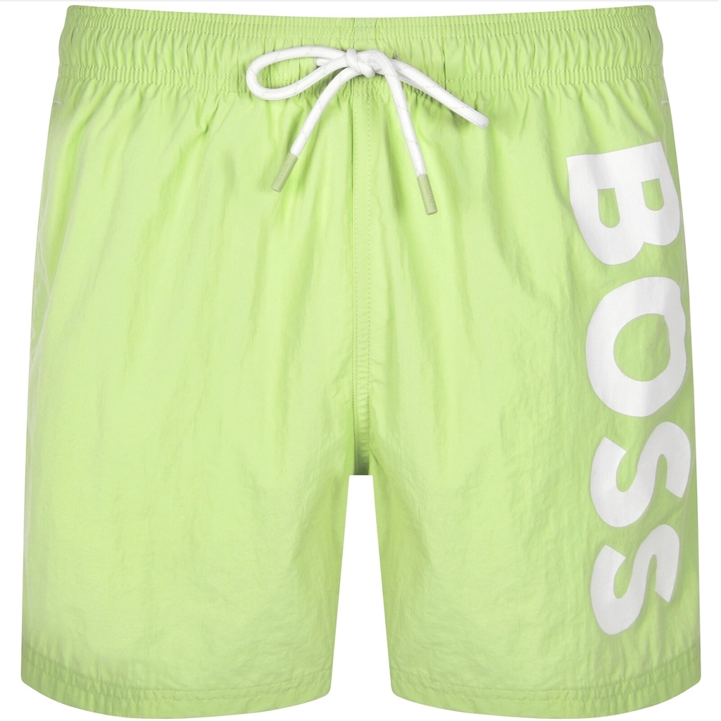 Hugo Boss BOSS Octopus Swim Shorts Light Green